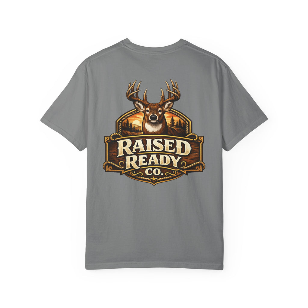 Raised Ready Co. Deer Graphic T-Shirt
