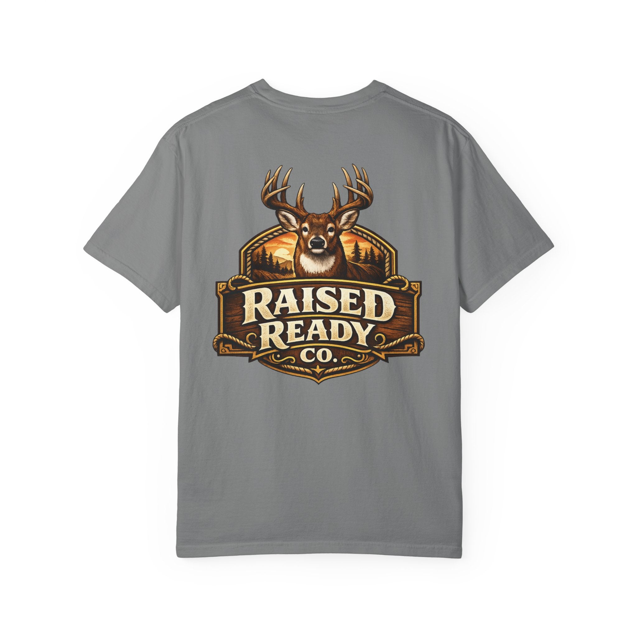 Raised Ready Co. Deer Graphic T-Shirt