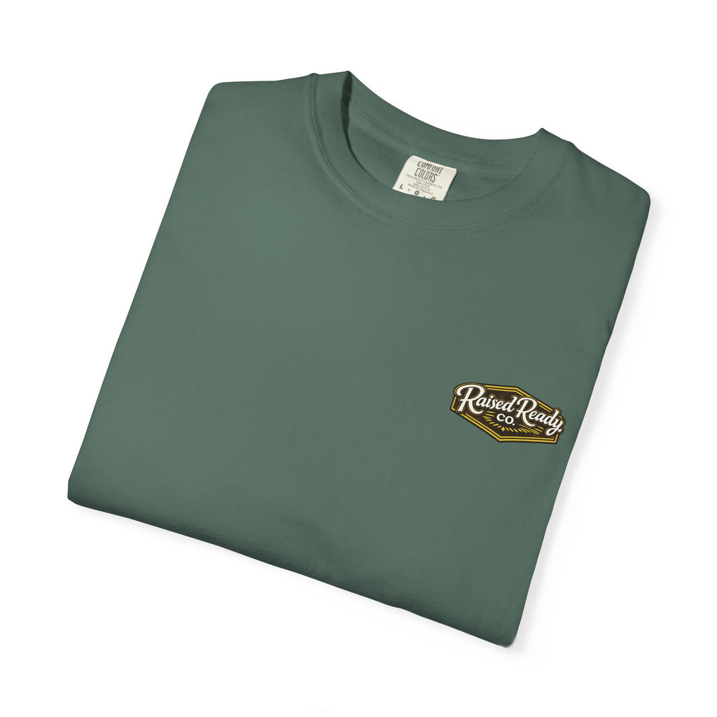 Fishing Sunrise Graphic T-Shirt — "Reel & Relax" Outdoors Tee
