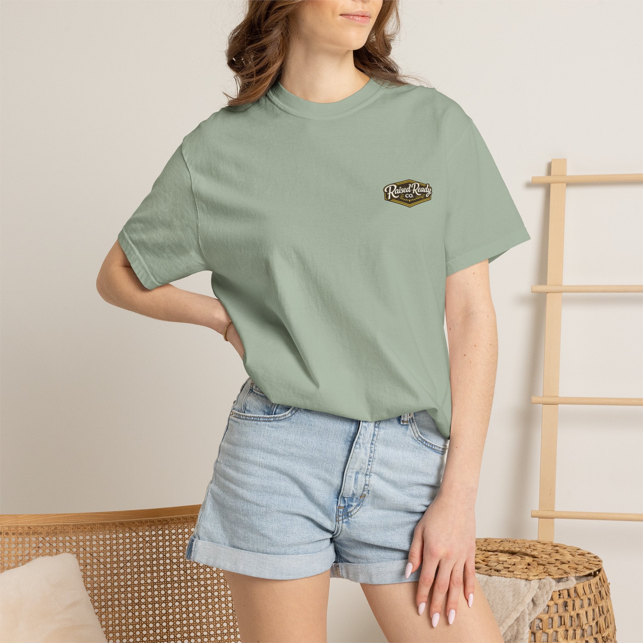 Raised Ready Co. Deer Graphic T-Shirt