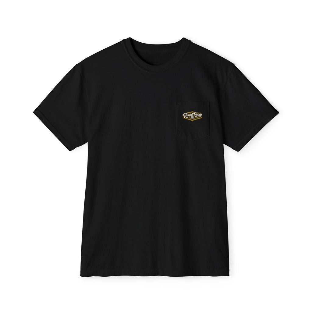 Raised Ready Co. Labrador Pocket T-Shirt — Dog Lover Graphic Tee
