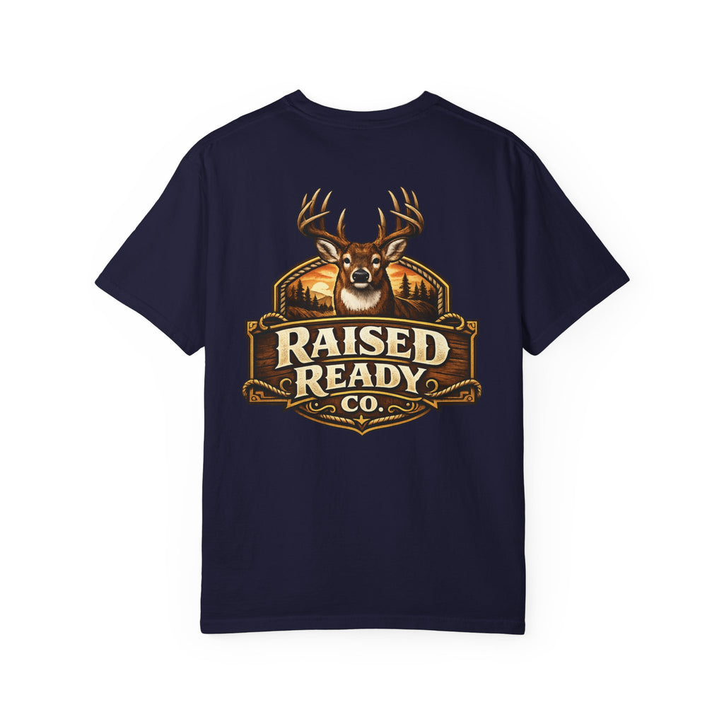 Raised Ready Co. Deer Graphic T-Shirt