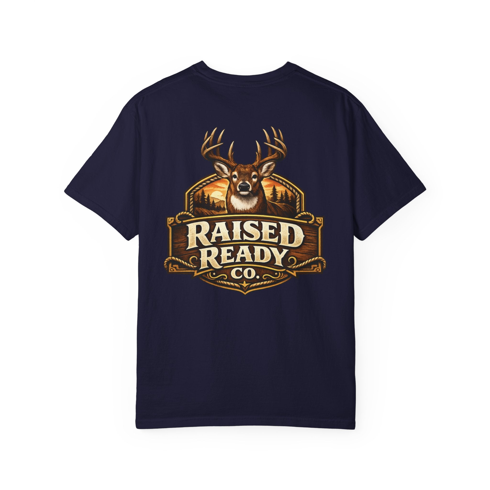 Raised Ready Co. Deer Graphic T-Shirt