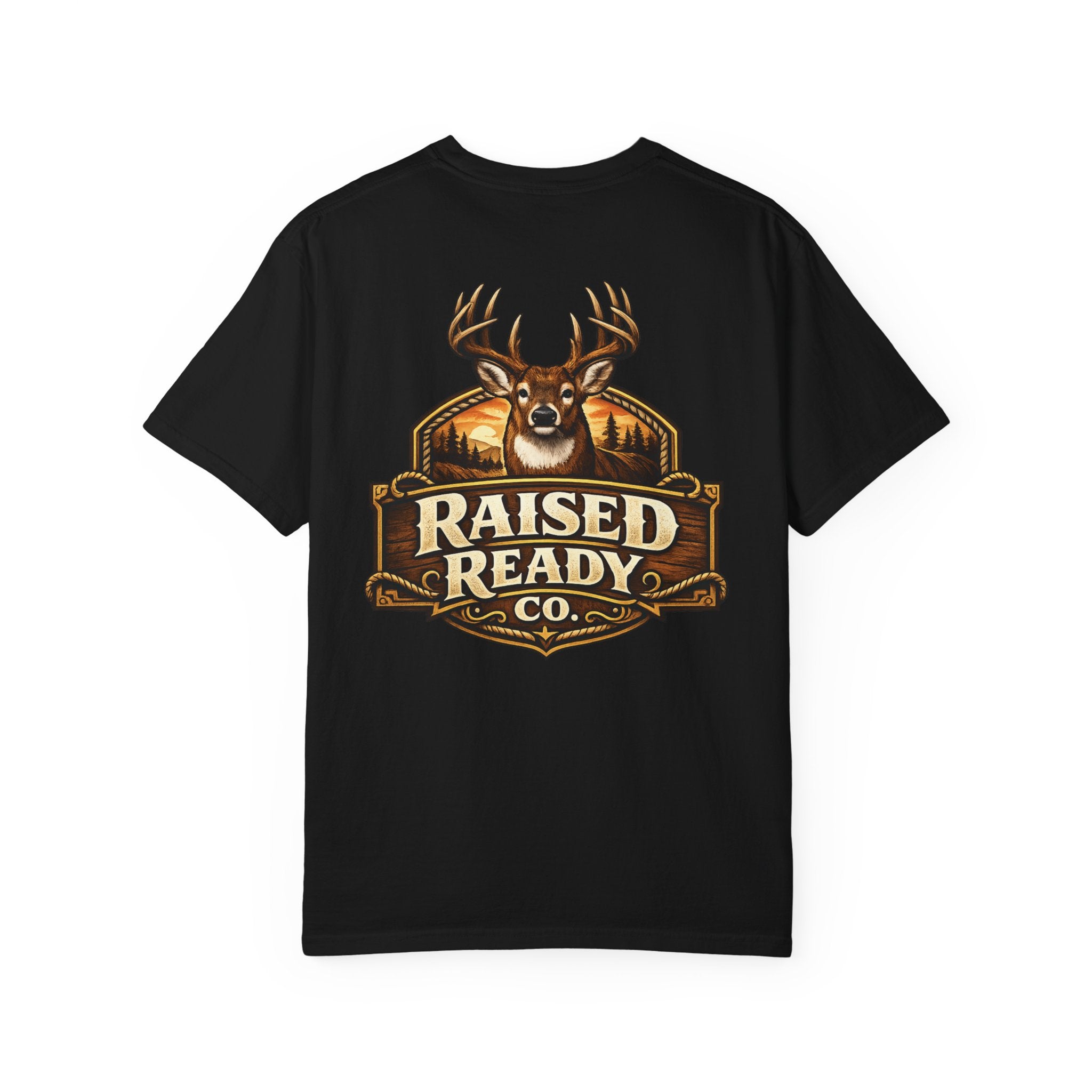Raised Ready Co. Deer Graphic T-Shirt