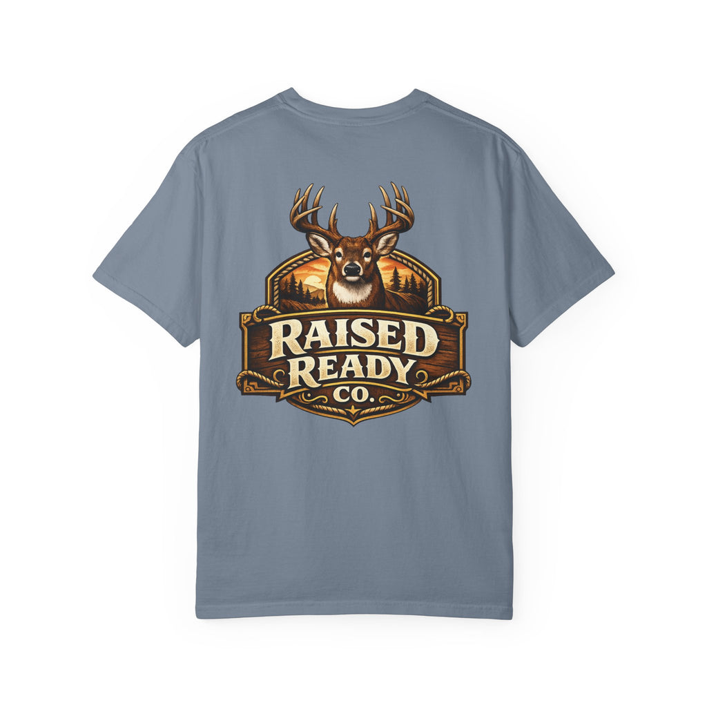 Raised Ready Co. Deer Graphic T-Shirt