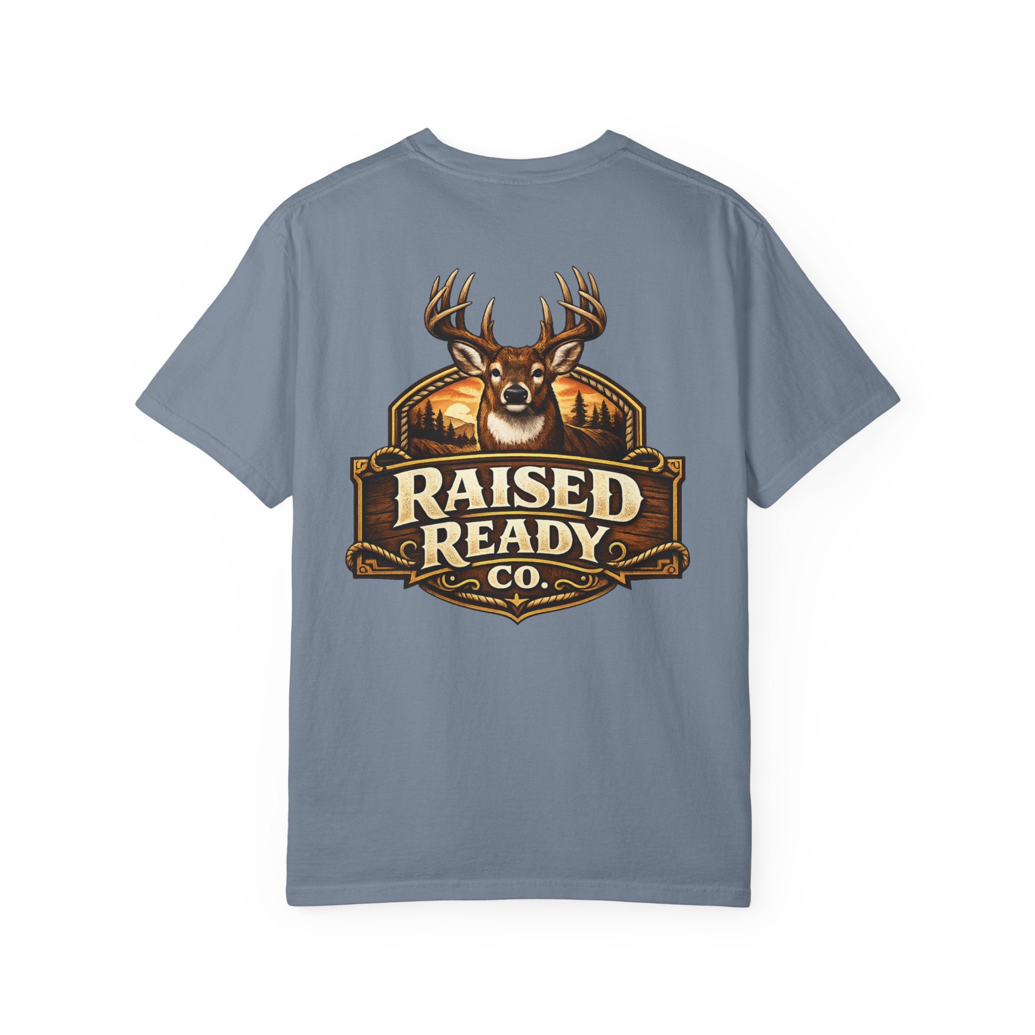 Raised Ready Co. Deer Graphic T-Shirt