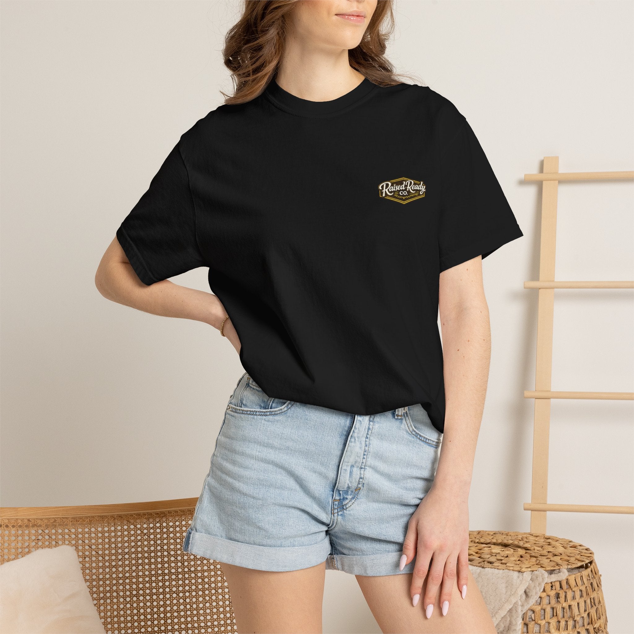 Raised Ready Co. Deer Graphic T-Shirt