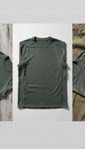 Moss Grey Moisture-Wicking Shirt