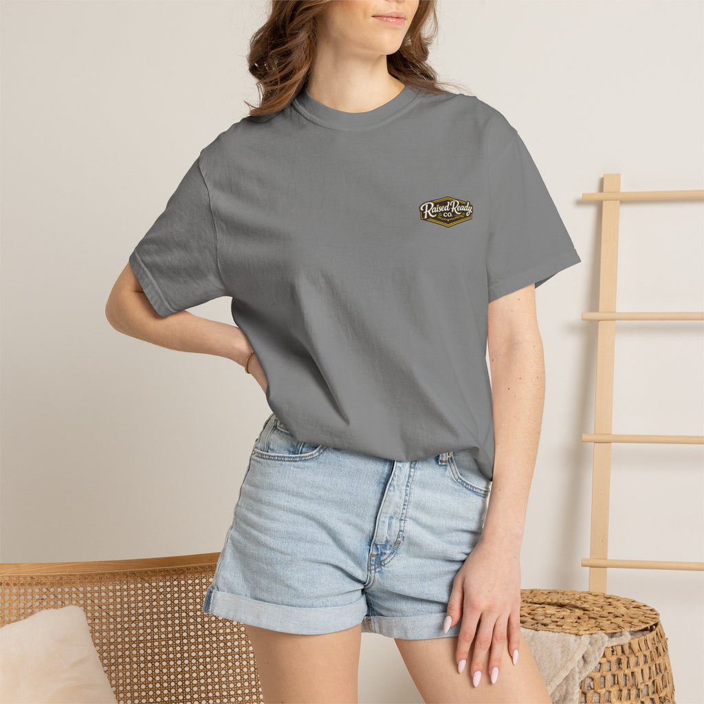 Fishing Sunrise Graphic T-Shirt — "Reel & Relax" Outdoors Tee
