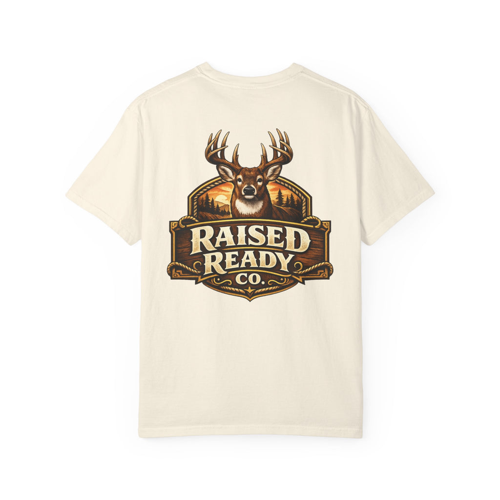 Raised Ready Co. Deer Graphic T-Shirt