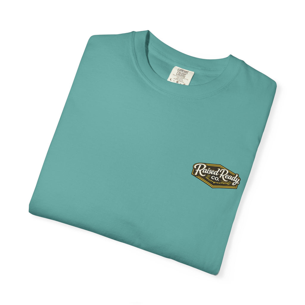 Fishing Sunrise Graphic T-Shirt — "Reel & Relax" Outdoors Tee