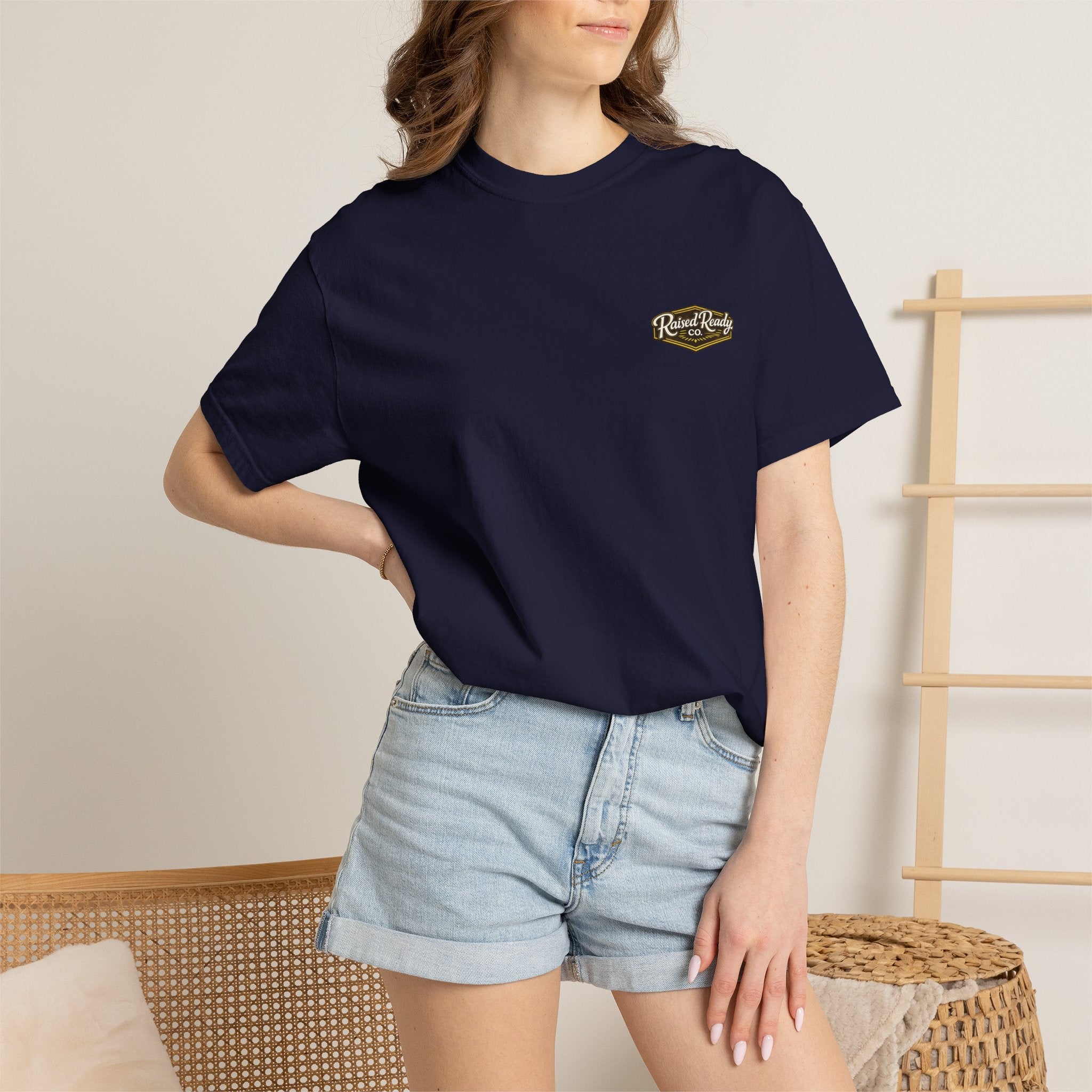Raised Ready Co. Deer Graphic T-Shirt