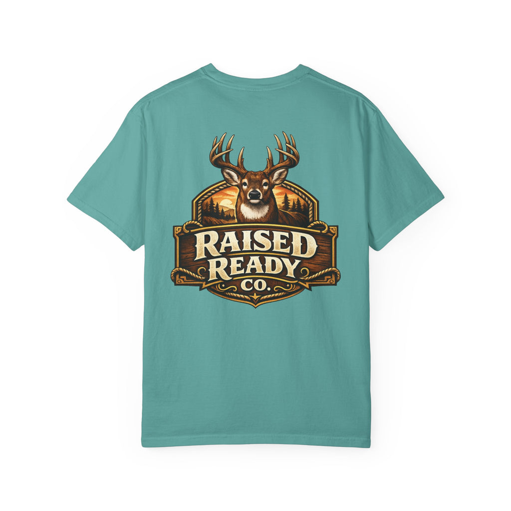 Raised Ready Co. Deer Graphic T-Shirt