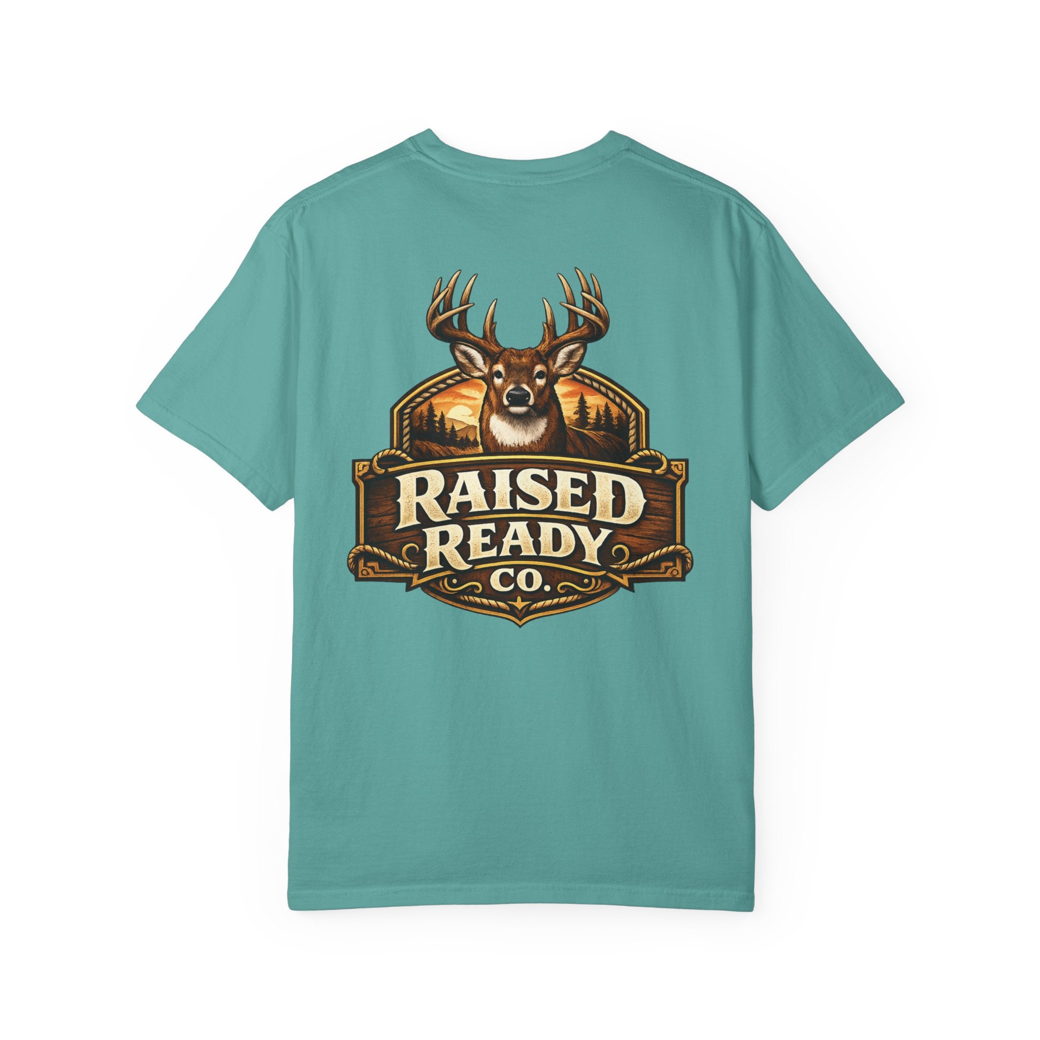 Raised Ready Co. Deer Graphic T-Shirt