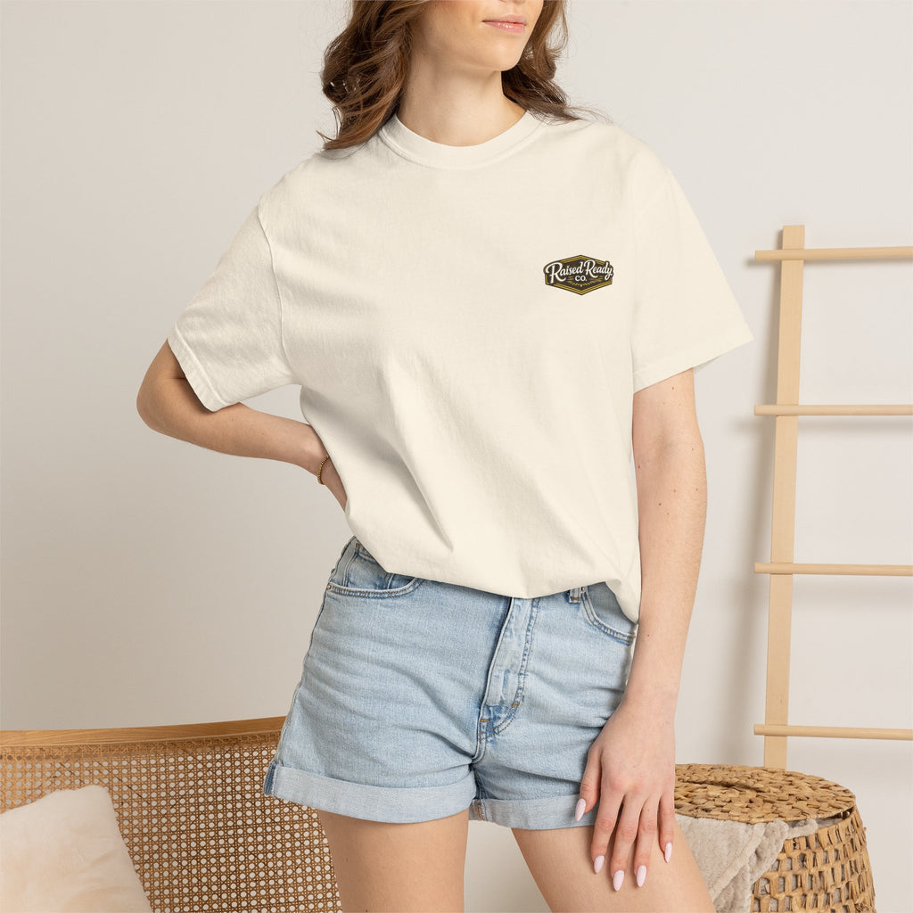 Fishing Sunrise Graphic T-Shirt — "Reel & Relax" Outdoors Tee