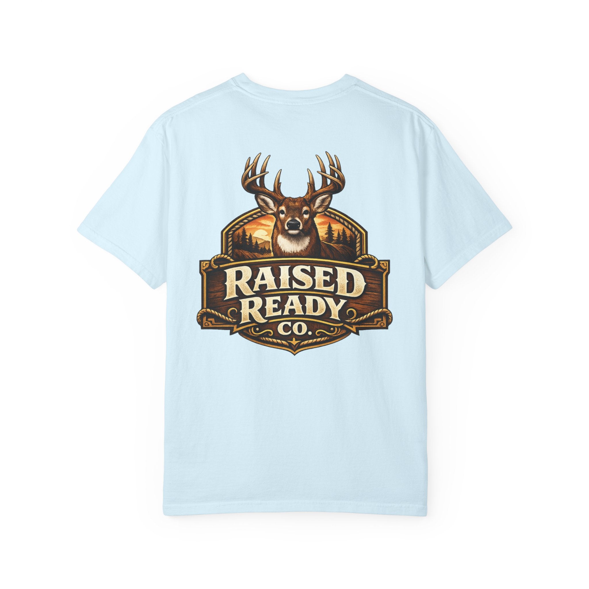 Raised Ready Co. Deer Graphic T-Shirt