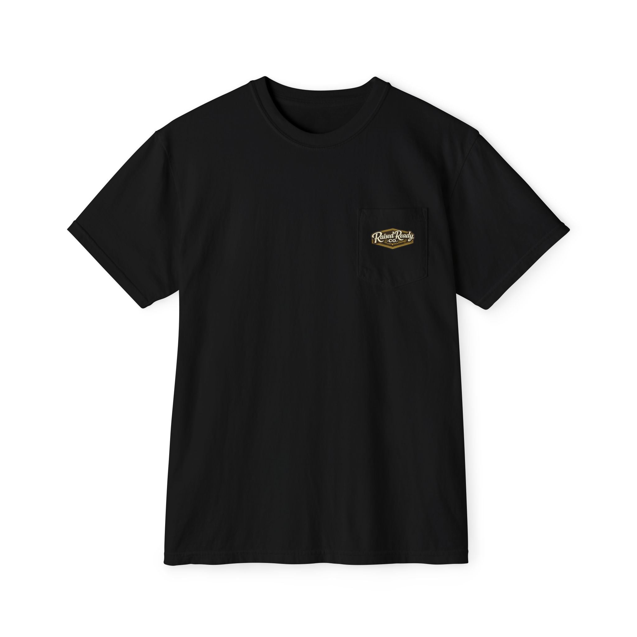 Raised Ready Co. Labrador Pocket T-Shirt — Dog Lover Graphic Tee