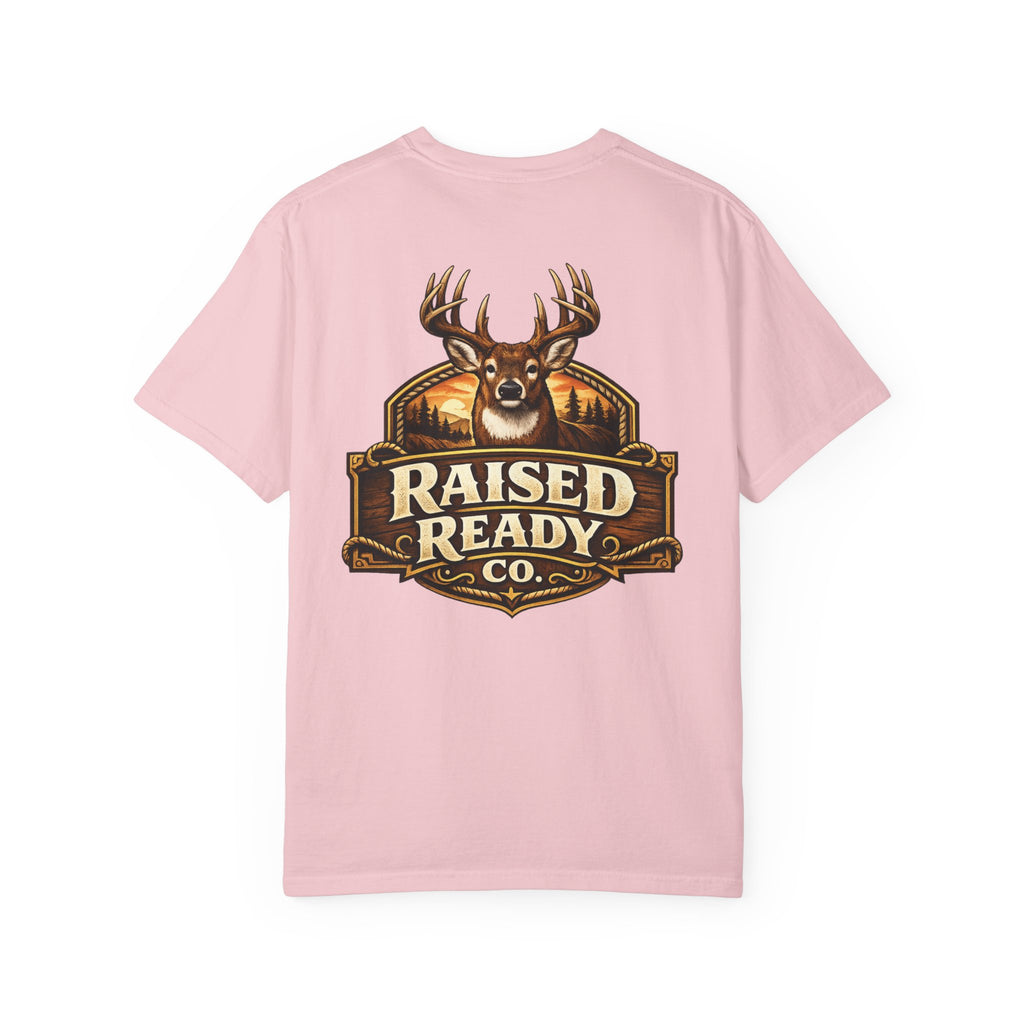 Raised Ready Co. Deer Graphic T-Shirt