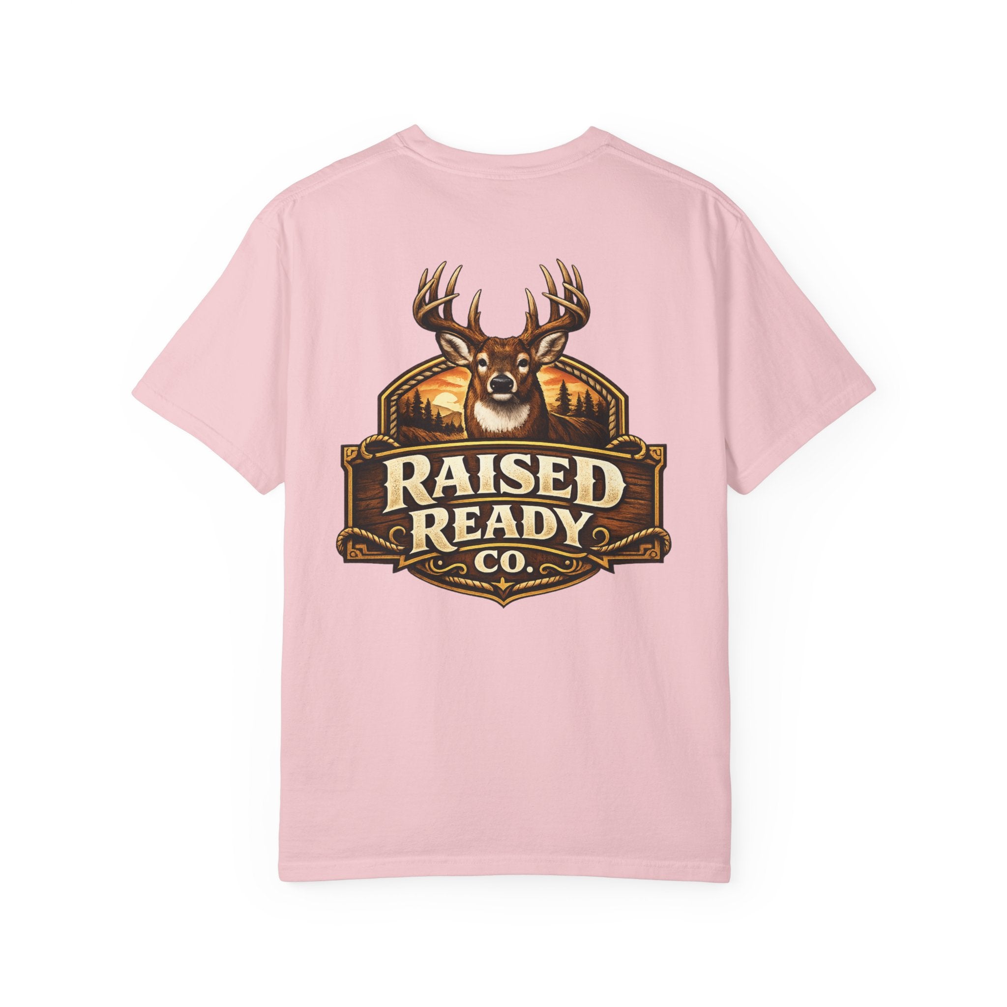 Raised Ready Co. Deer Graphic T-Shirt