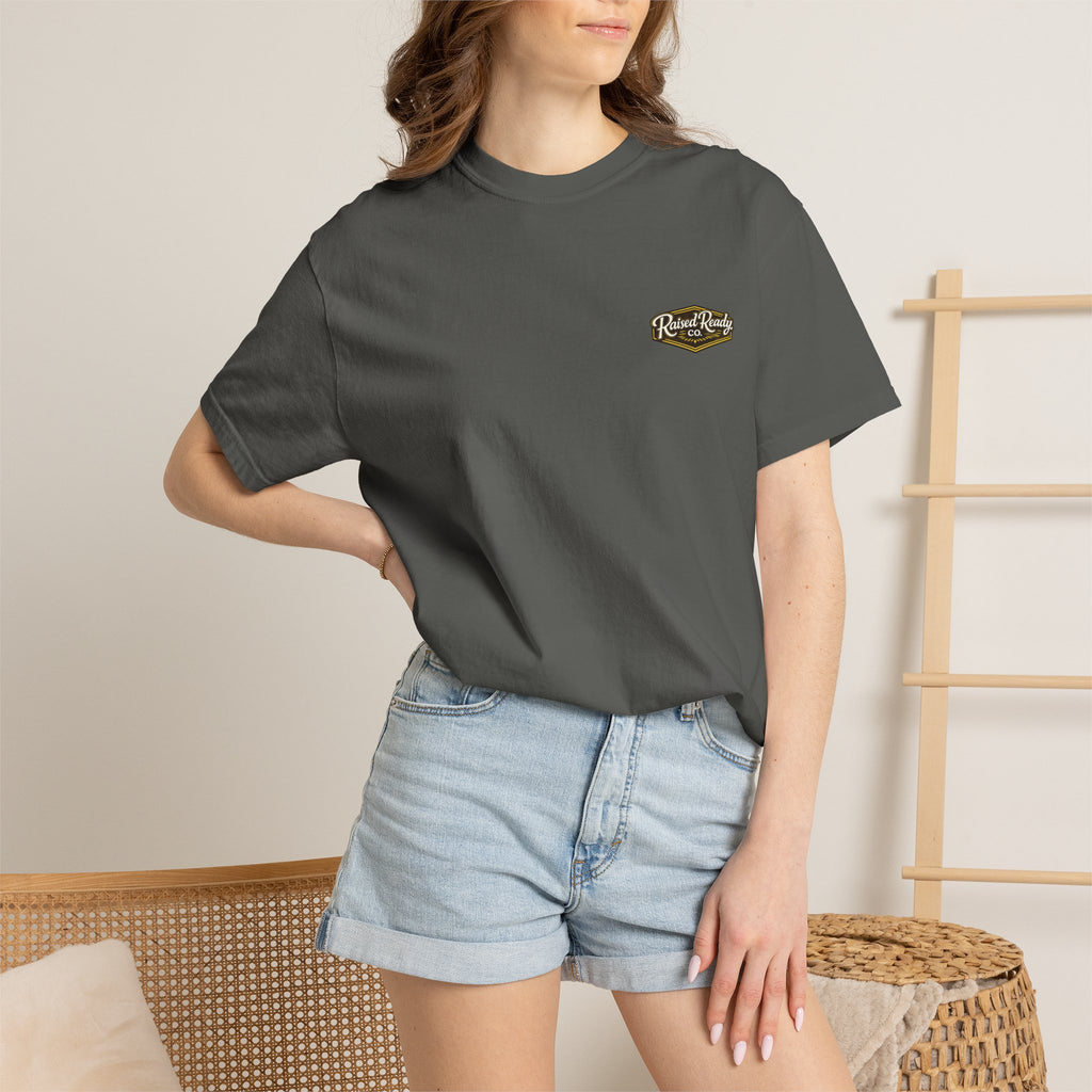 Fishing Sunrise Graphic T-Shirt — "Reel & Relax" Outdoors Tee