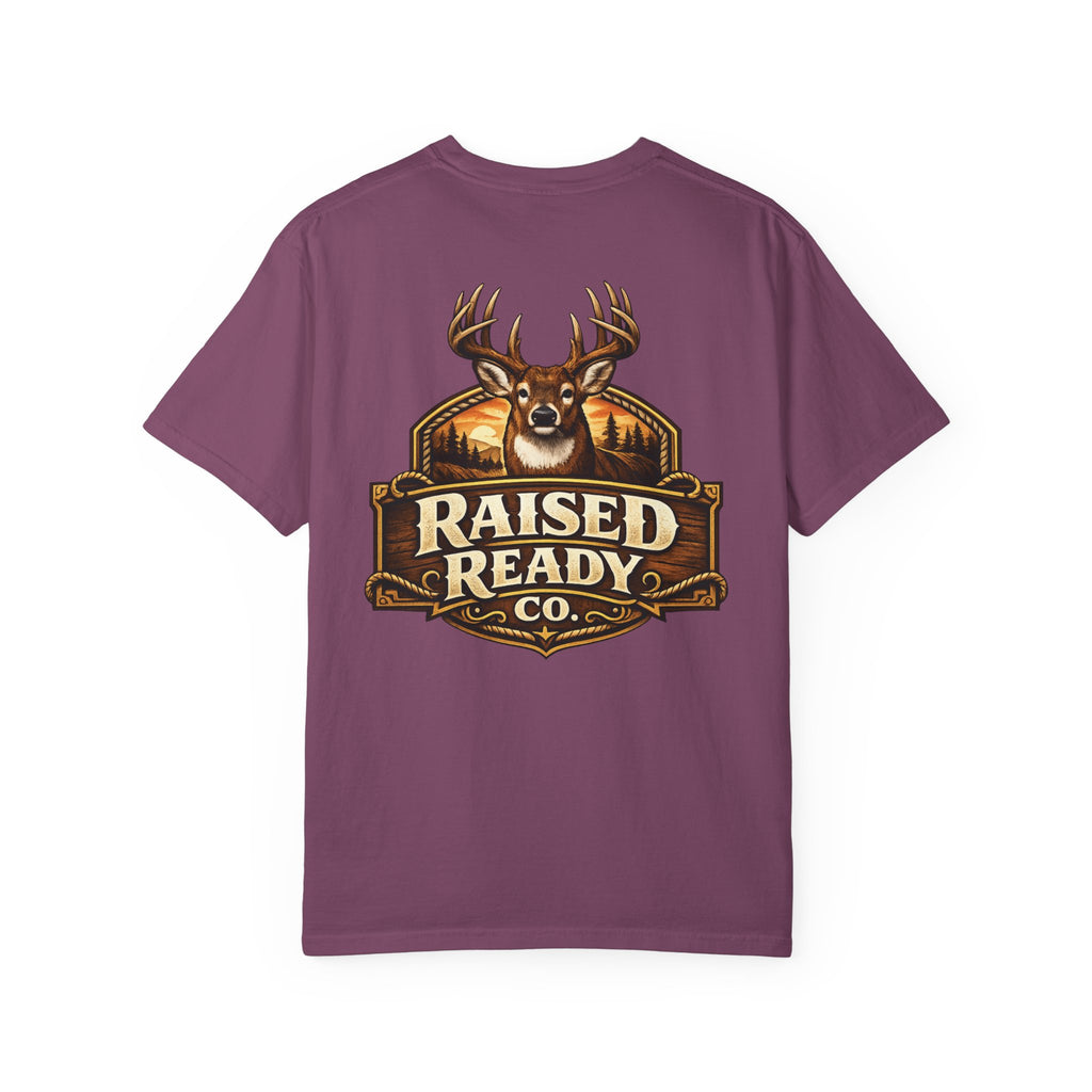 Raised Ready Co. Deer Graphic T-Shirt