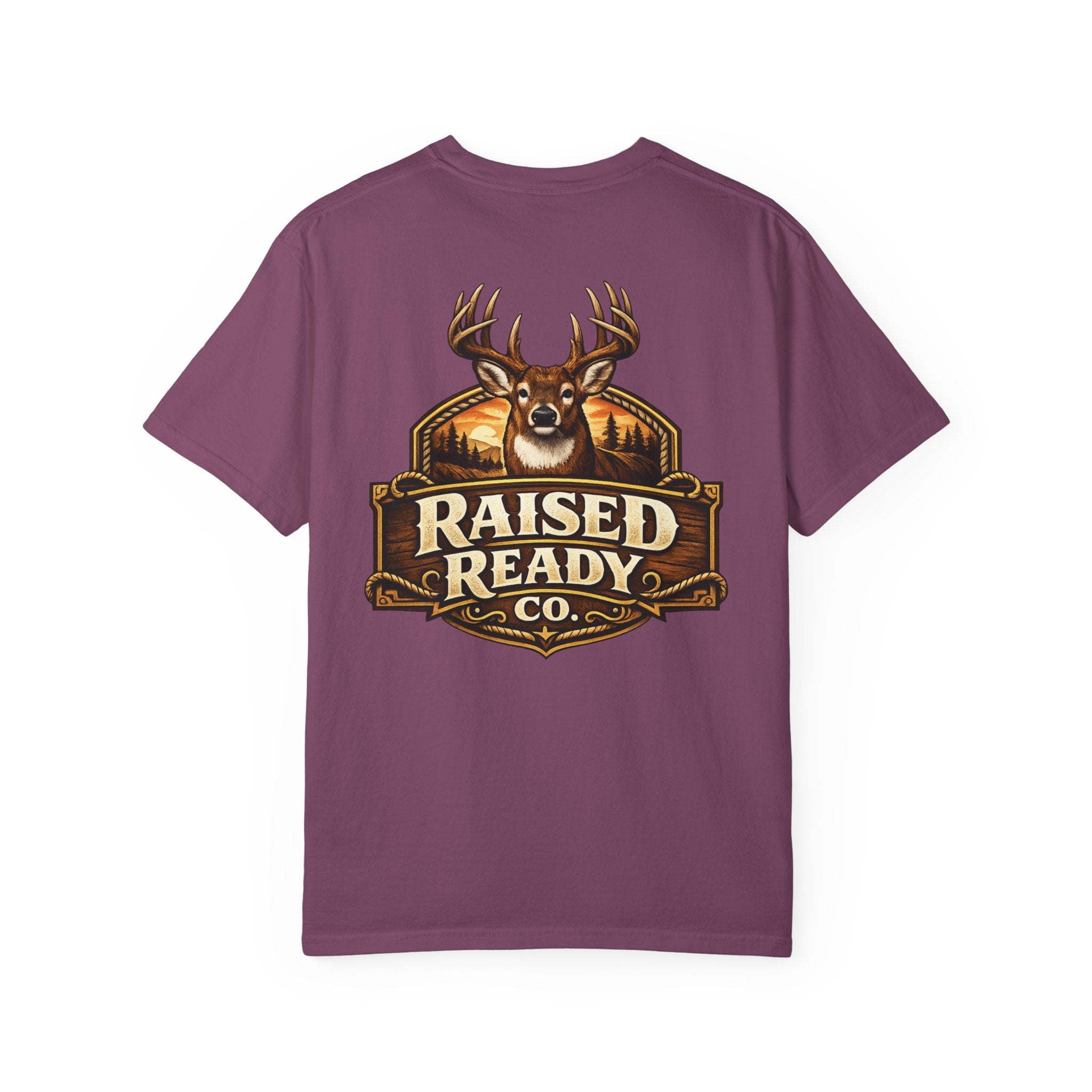 Raised Ready Co. Deer Graphic T-Shirt
