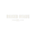 Raised Ready Co. Wordmark Decal — Clear Vinyl