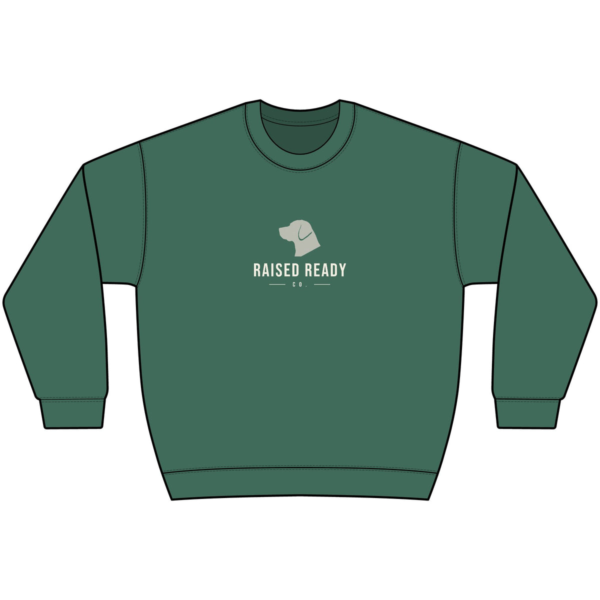 Raised Ready Co. Campfire Crewneck Sweatshirt