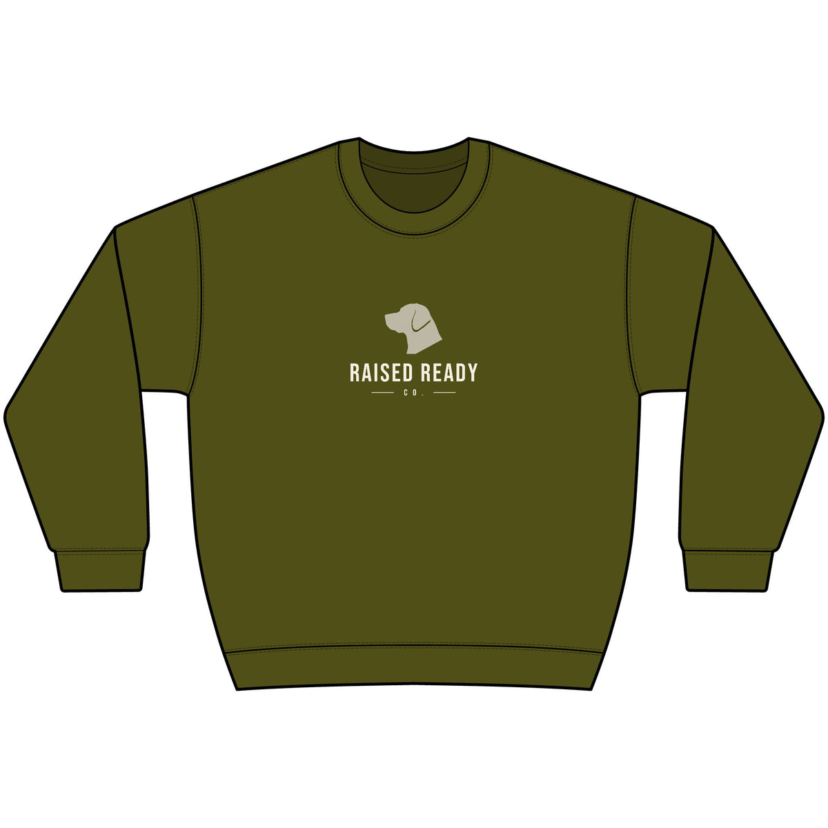 Raised Ready Co. Campfire Crewneck Sweatshirt