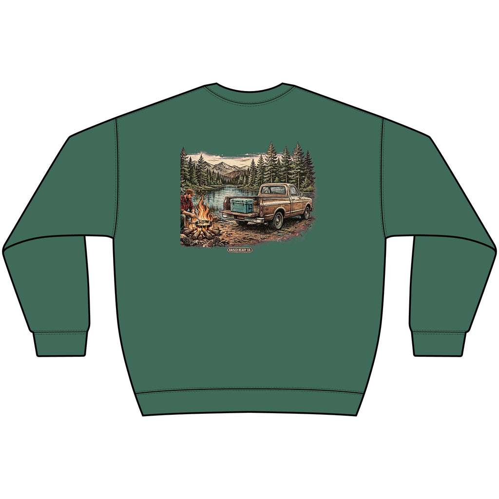 Raised Ready Co. Campfire Crewneck Sweatshirt