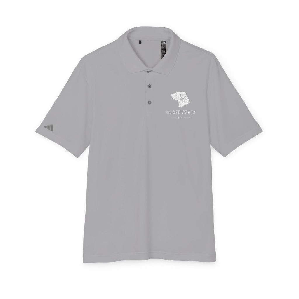 adidas polo front, grey